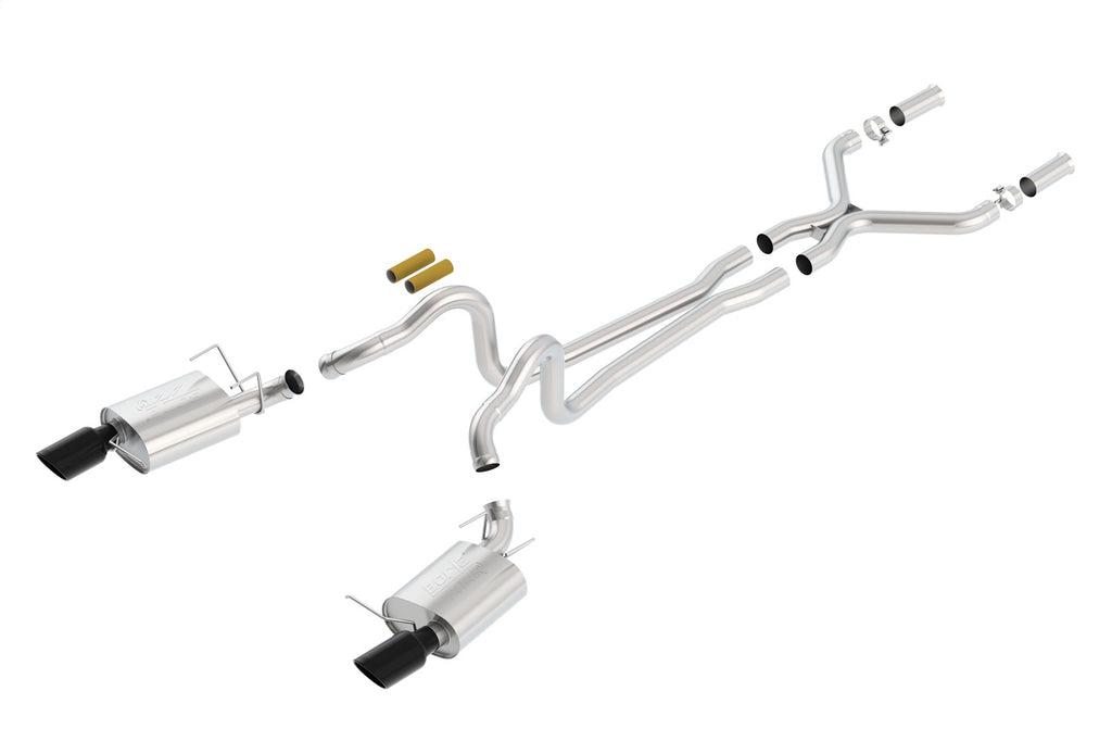 Borla 140516BC Cat-Back™ Exhaust System - ATAK® for Select Ford Mustang