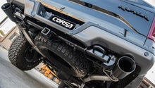 Load image into Gallery viewer, Corsa Performance 14051GNM Single (Qty 2) 5.0in. Straight Cut Gunmetal PVD Tip Kit (Clamps Included) for Select Ford F-150, Ram