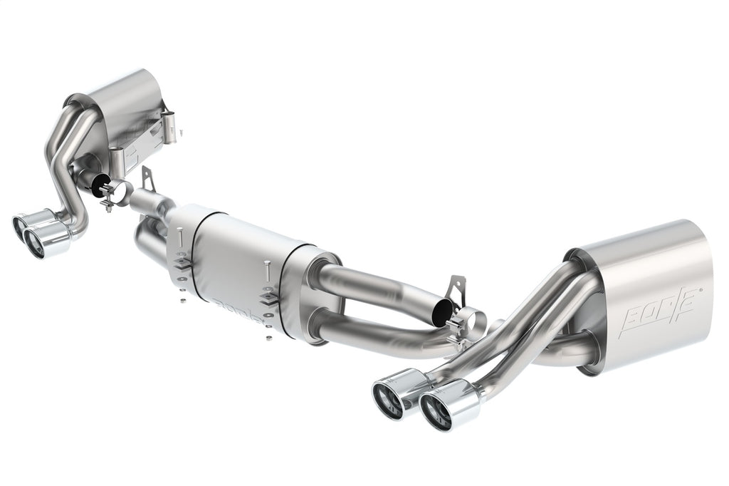 Borla 140524 Cat-Back Exhaust System - S-Type for Select Porsche 911