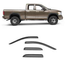 Load image into Gallery viewer, Black Horse Off Road 140530 Rain Guards for Select Dodge Ram 1500, Dodge Ram 2500, Dodge Ram