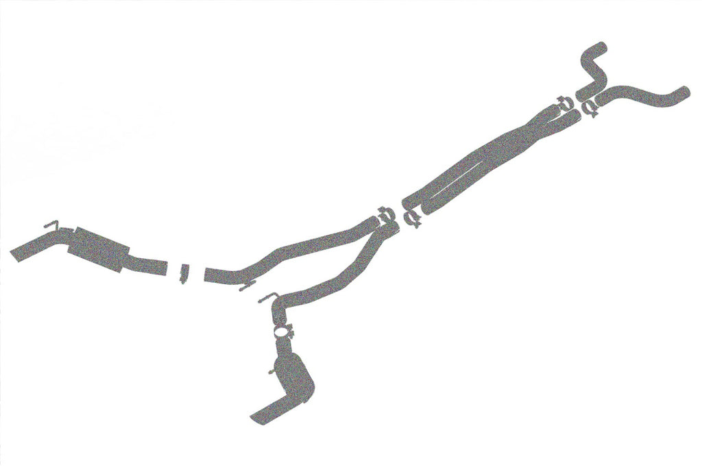 Borla 140531 Cat-Back Exhaust System - S-Type