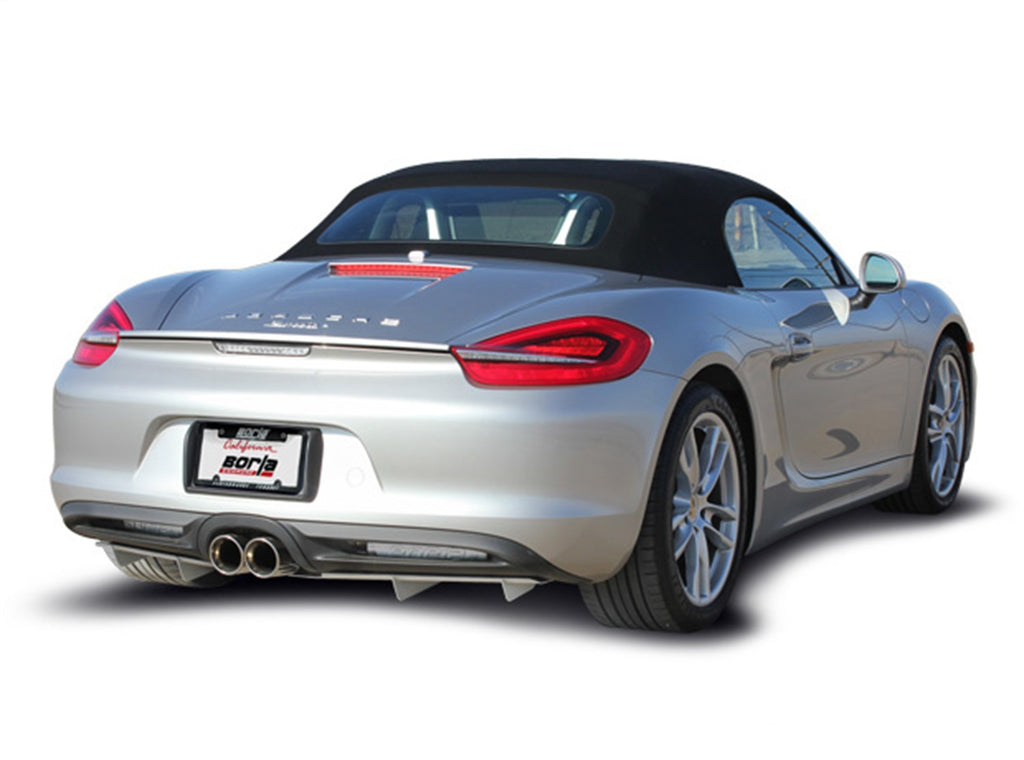 Borla 140534 Cat-Back Exhaust System - S-Type for Select Porsche Boxster, Porsche Cayman