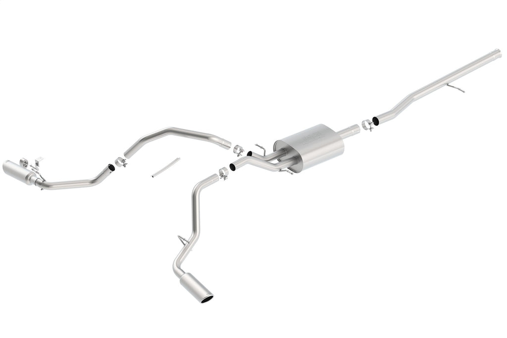 Borla 140544 Cat-Back Exhaust System - Touring for Select Chevrolet Silverado 1500, GMC Sierra