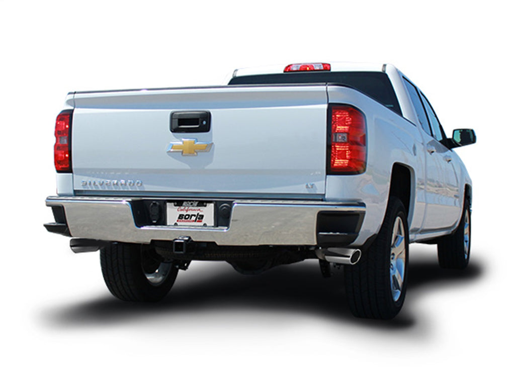 Borla 140545 Cat-Back Exhaust System - S-Type for Select Chevrolet Silverado 1500, GMC Sierra