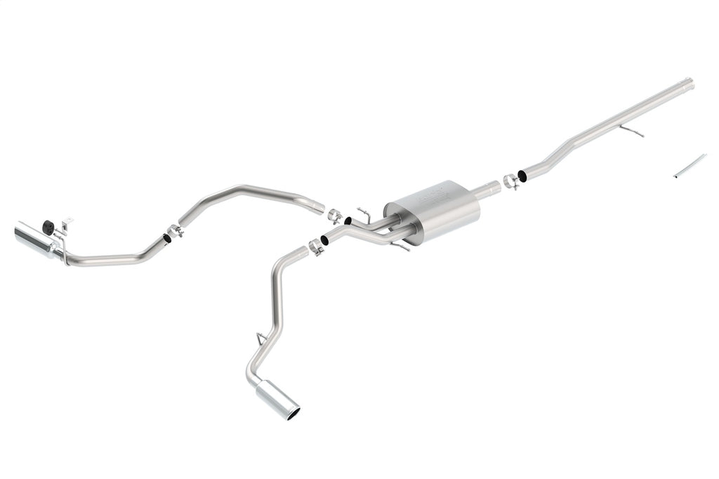 Borla 140546 Cat-Back Exhaust System - ATAK® for Select Chevrolet Silverado 1500, GMC Sierra