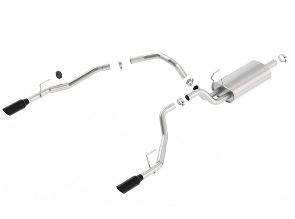 Borla 140552BC Cat-Back Exhaust System - Touring for Select Dodge Ram 1500, Ram 1500, Ram Classic