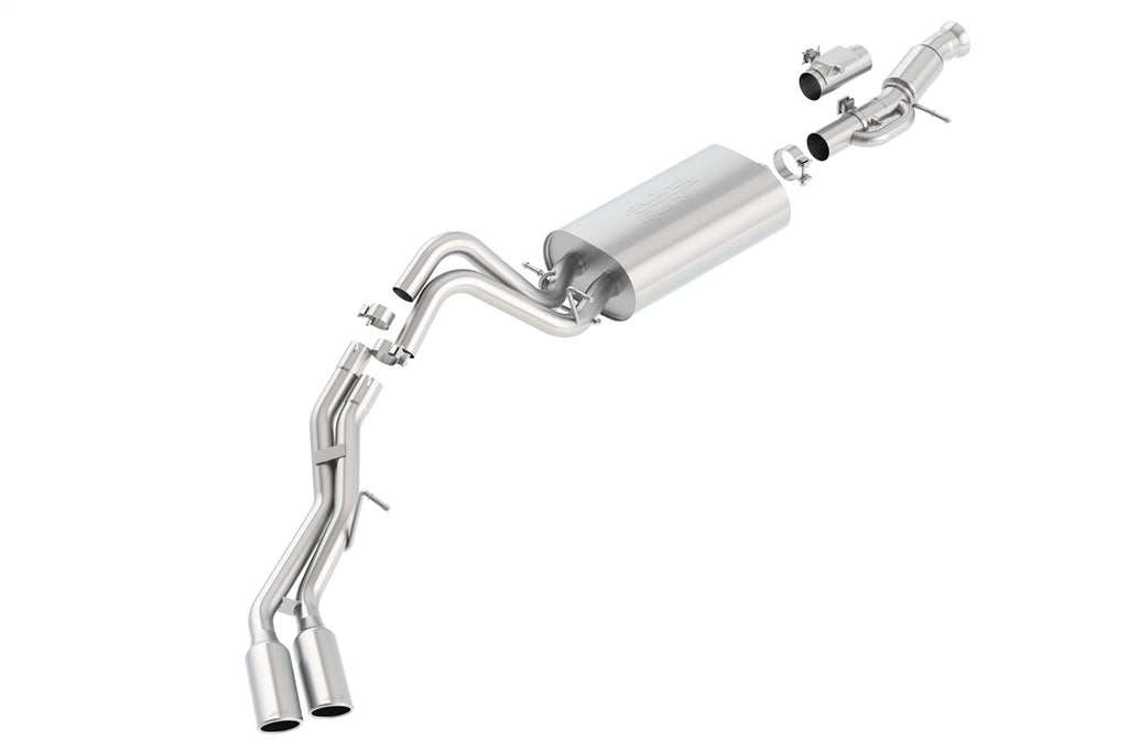 Borla 140559 Cat-Back Exhaust System - Touring for Select Cadillac Escalade, GMC Yukon