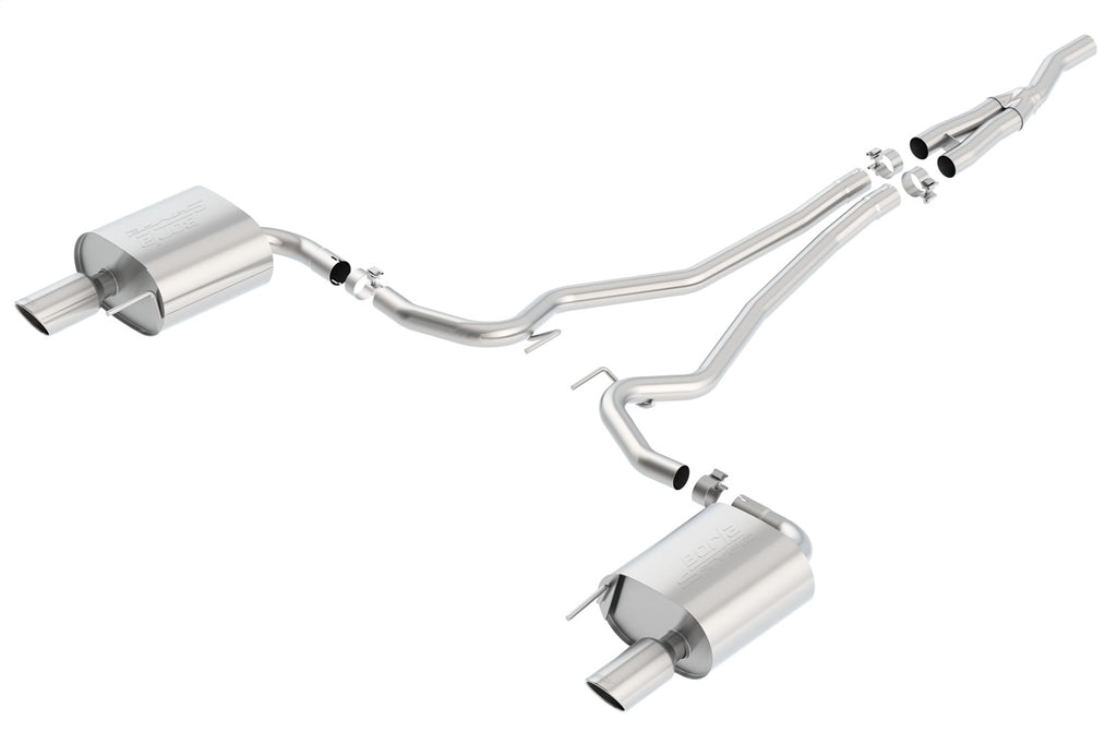 Borla 140584 Cat-Back Exhaust System - S-Type for Select Ford Mustang