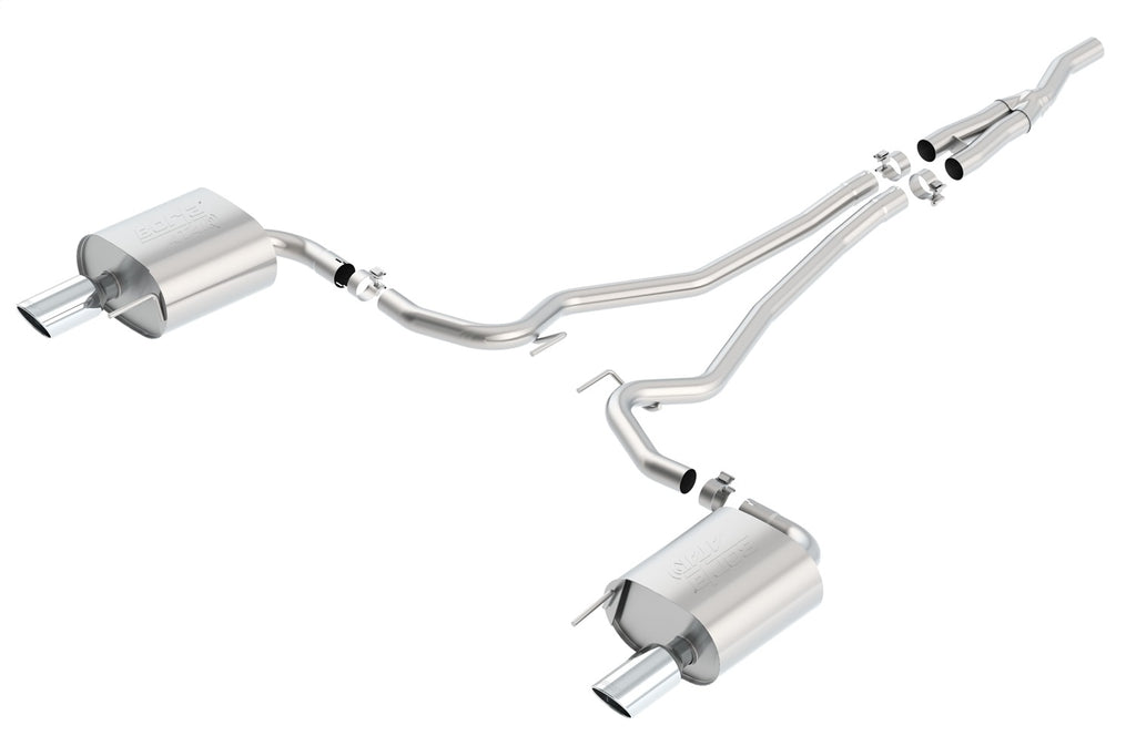 Borla 140585 Cat-Back Exhaust System - ATAK® for Select Ford Mustang
