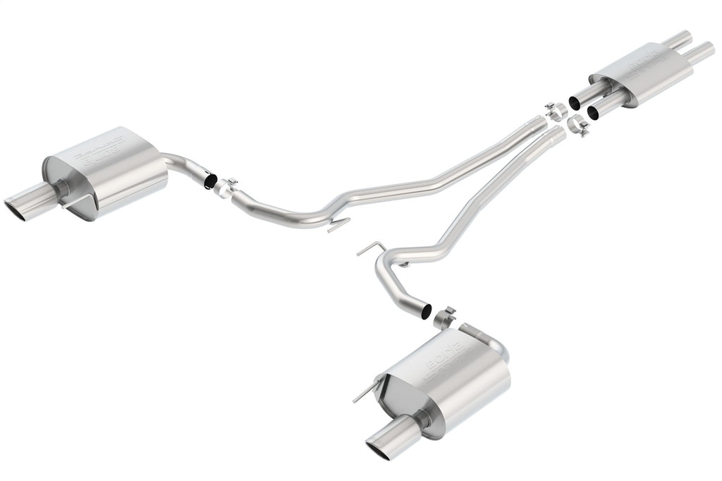 Borla 140587 Cat-Back Exhaust System - S-Type for Select Ford Mustang