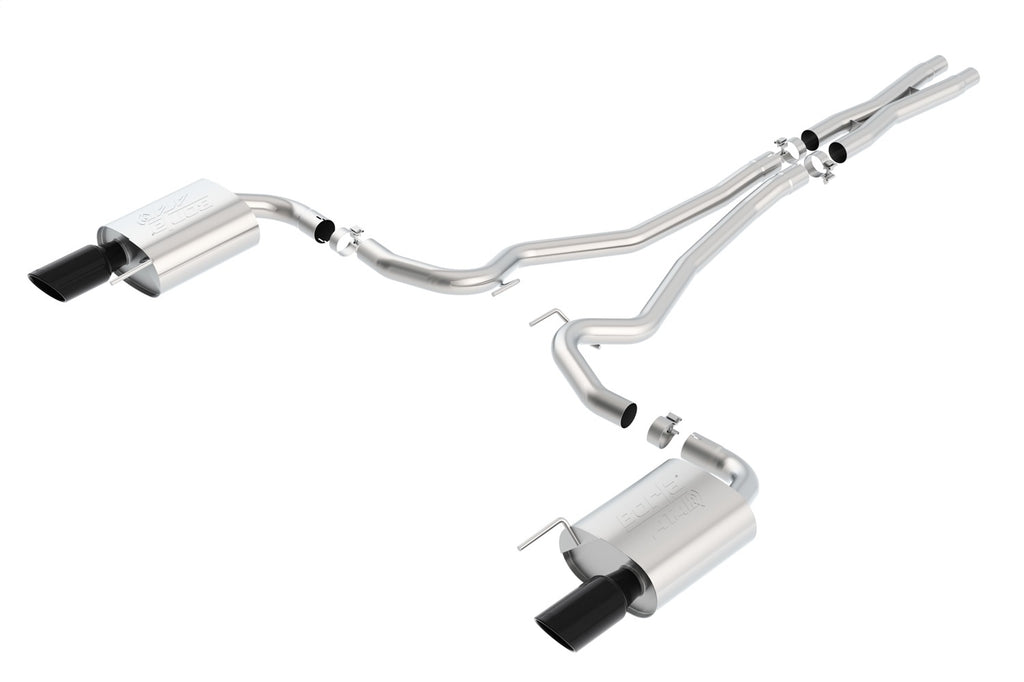 Borla 140591BC Cat-Back Exhaust System - ATAK® for Select Ford Mustang