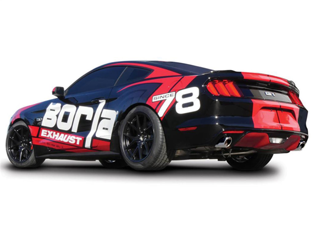 Borla 140591 Cat-Back Exhaust System - ATAK® for Select Ford Mustang