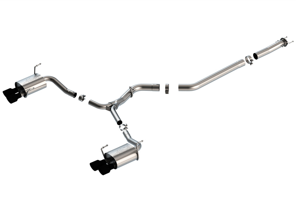 Borla 140595CB Cat-Back Exhaust System - S-Type for Select Subaru WRX, Subaru WRX STI