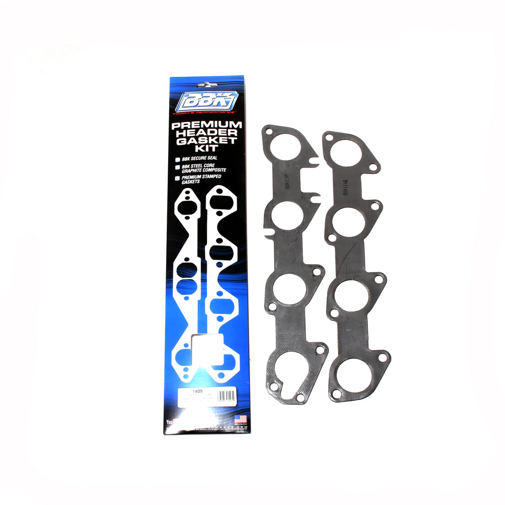 BBK Performance Parts 1405 PREMIUM HEADER GASKET SET DODGE 5.7 / 6.1L HEMI (PAIR) for Select Chrysler 300, Dodge Challenger, Dodge Charger, Dodge Durango, Dodge Magnum, Dodge Ram 1500, Dodge Ram 2500, Jeep Commander, Jeep Grand Cherokee