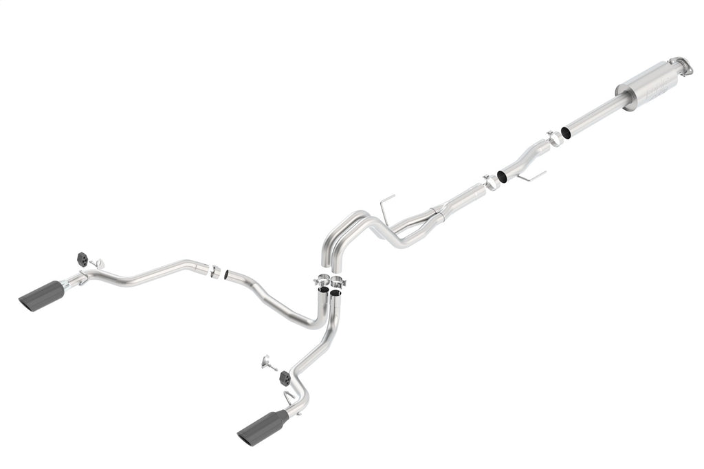 Borla 140616BC Cat-Back Exhaust System - ATAK® for Select Ford F-150