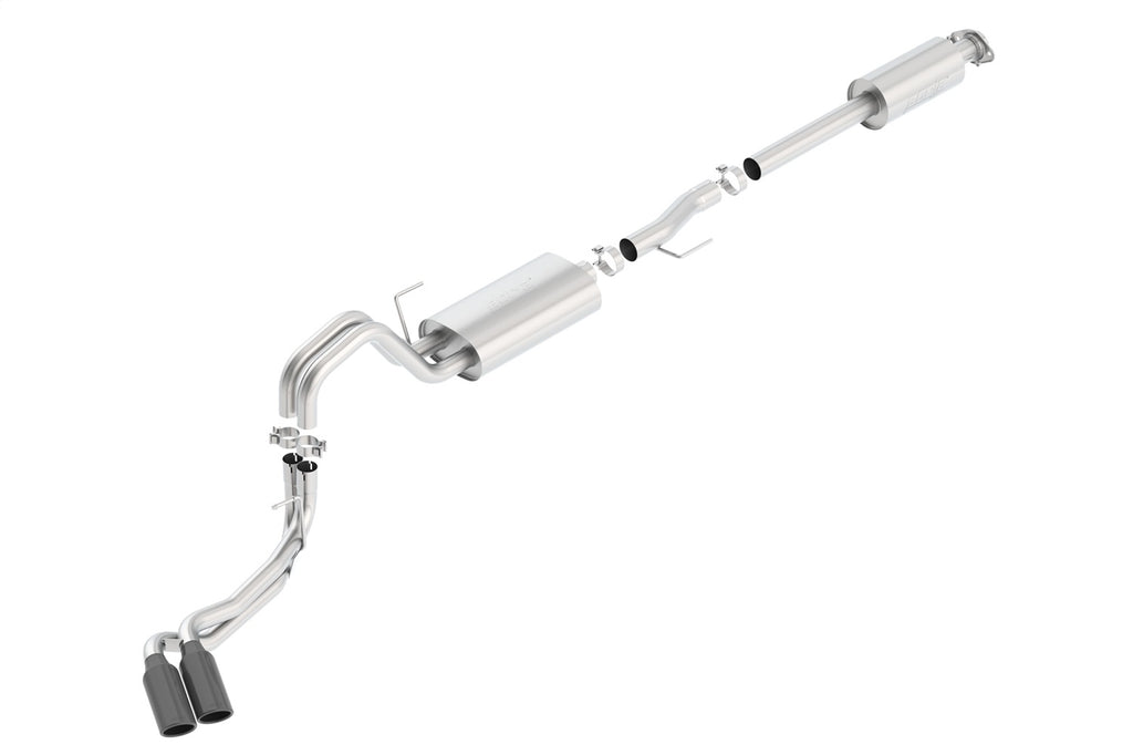 Borla 140617BC Cat-Back Exhaust System - Touring for Select Ford F-150