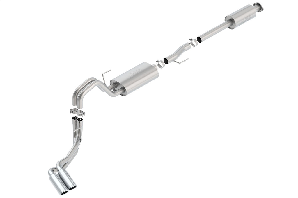 Borla 140618 Cat-Back Exhaust System - S-Type for Select Ford F-150