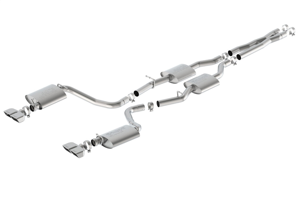 Borla 140627 Cat-Back Exhaust System - S-Type for Select Dodge Challenger