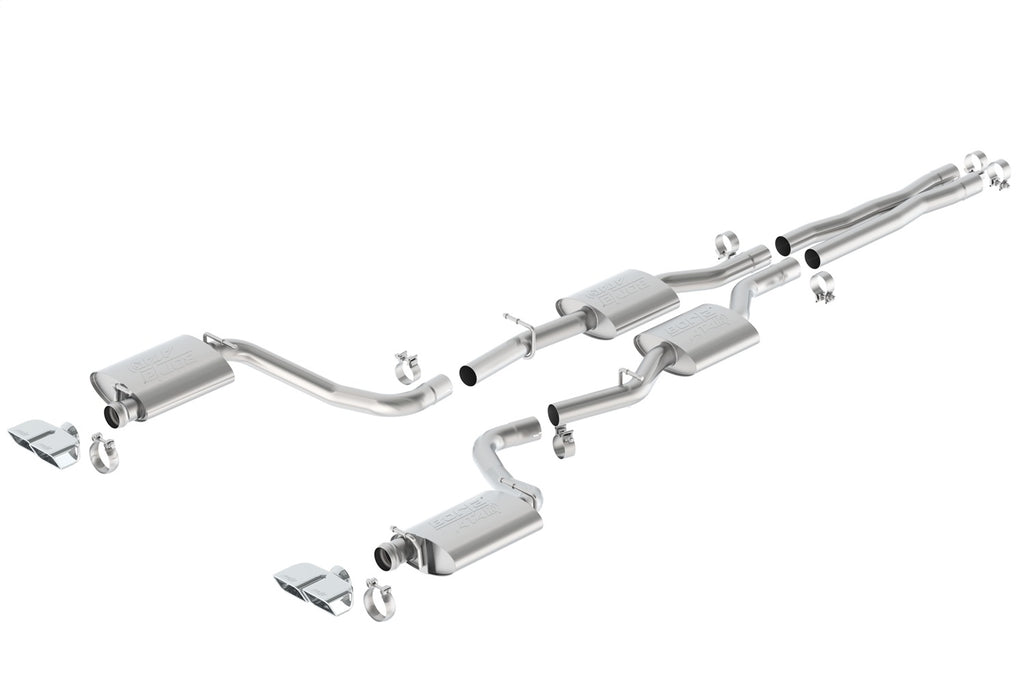 Borla 140628 Cat-Back Exhaust System - ATAK® for Select Dodge Challenger