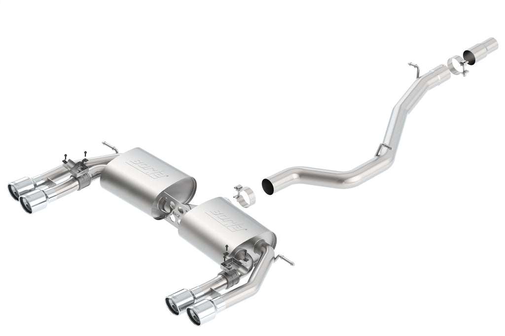Borla 140631 Cat-Back Exhaust System - S-Type for Select Audi S3