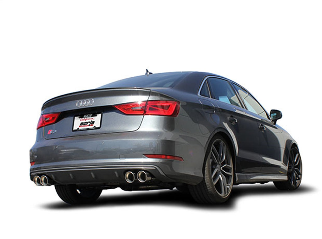 Borla 140631 Cat-Back Exhaust System - S-Type for Select Audi S3
