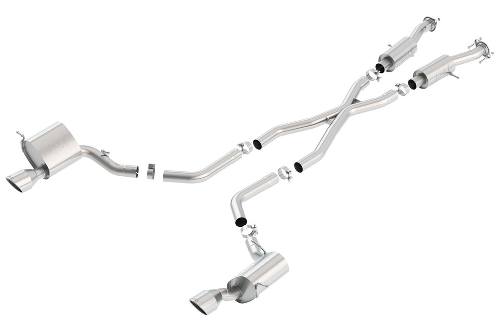 Borla 140632 Cat-Back Exhaust System - S-Type for Select Jeep Grand Cherokee