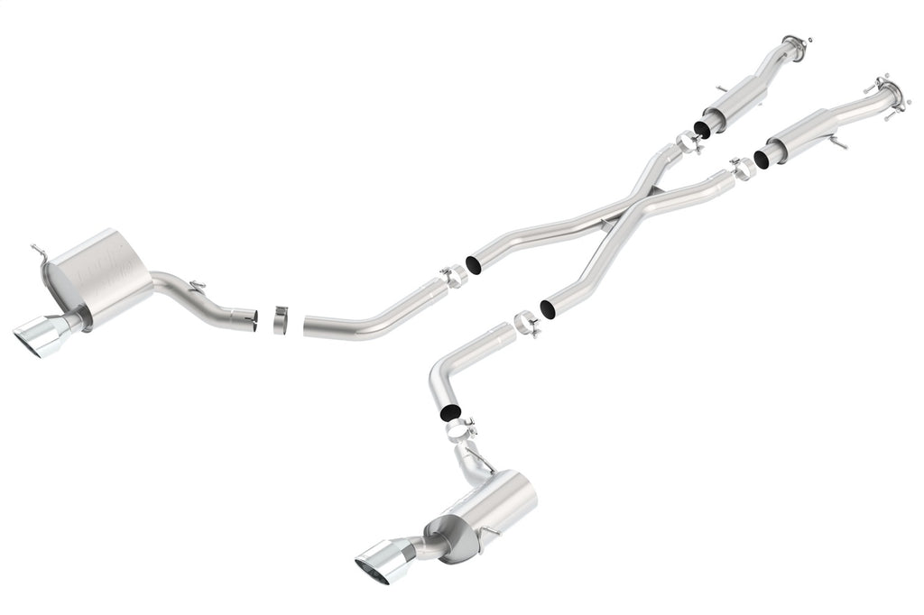 Borla 140633 Cat-Back Exhaust System - ATAK® for Select Jeep Grand Cherokee