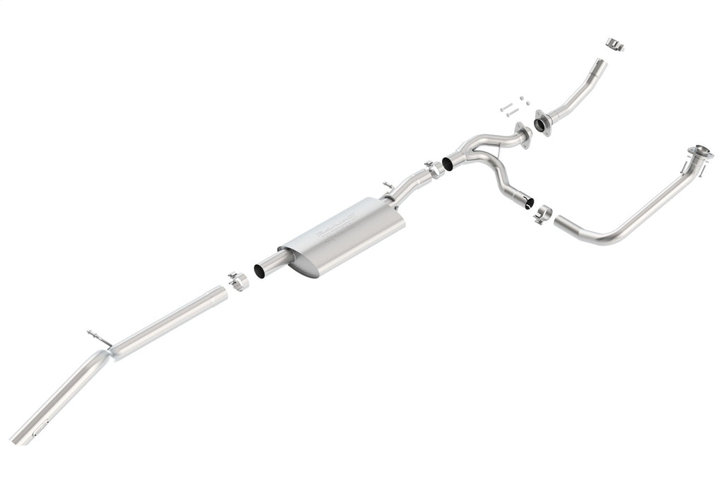 Borla 140634 Cat-Back Exhaust System - ATAK® for Select Jeep Wrangler, Jeep Wrangler JK
