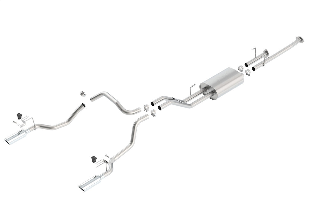 Borla 140638 Cat-Back Exhaust System - Touring for Select Toyota Tundra