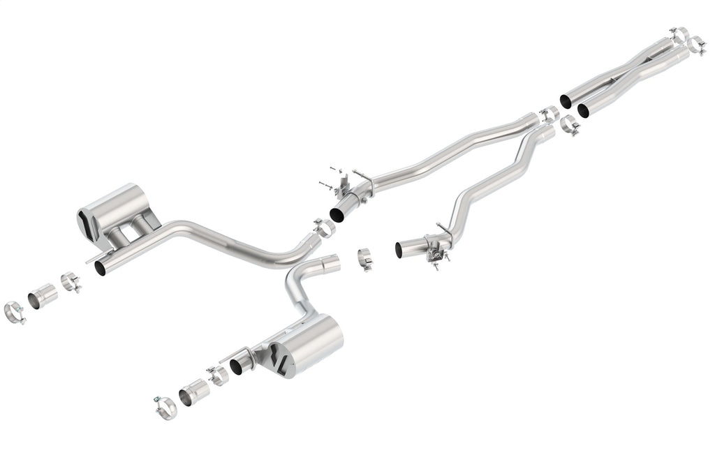 Borla 140641 Cat-Back Exhaust System - ATAK® for Select Dodge Challenger