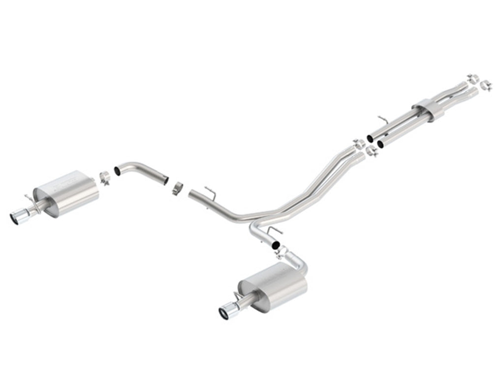 Borla 140656 Cat-Back Exhaust System - S-Type for Select Ford Explorer