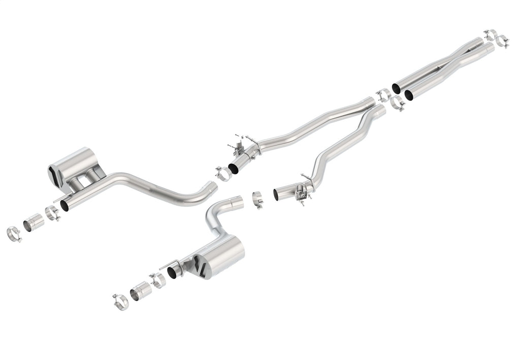 Borla 140667 Cat-Back Exhaust System - ATAK® for Select Dodge Charger