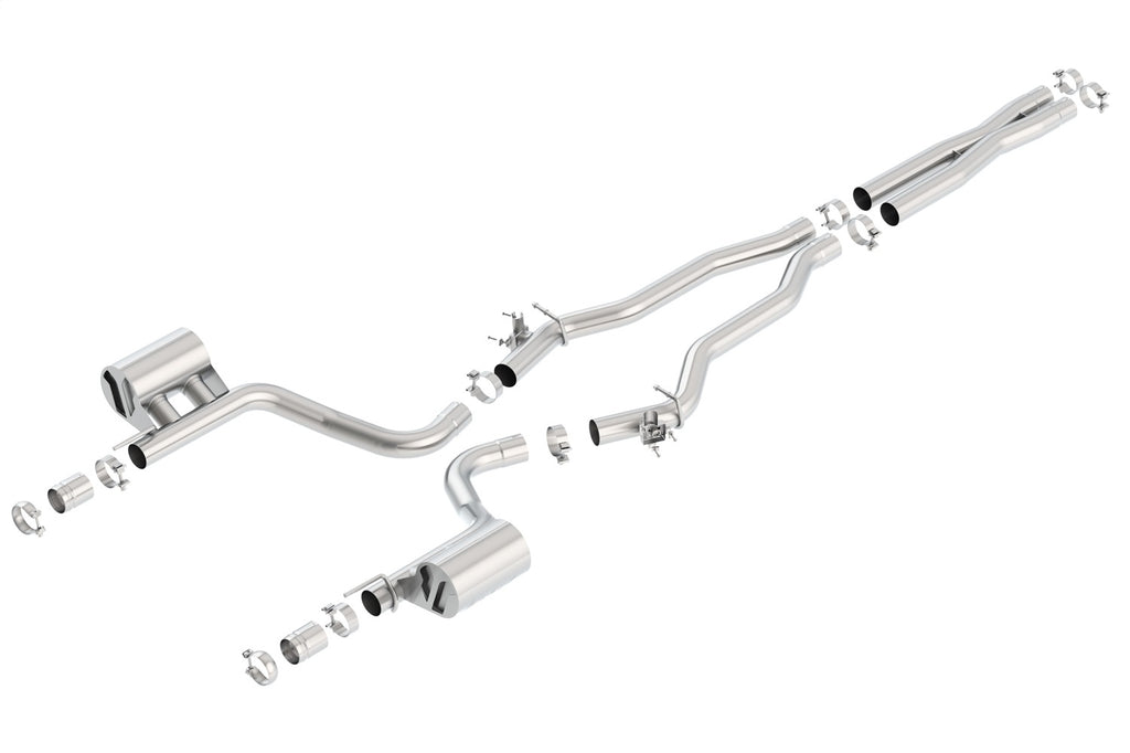 Borla 140669 Cat-Back Exhaust System - ATAK® for Select Dodge Charger