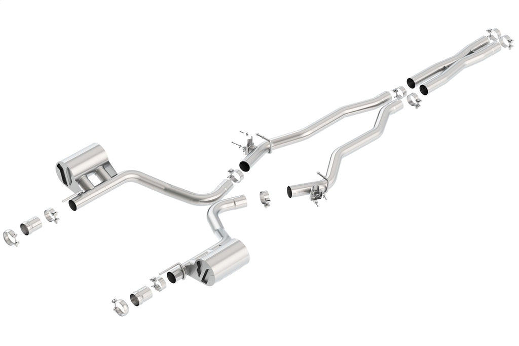 Borla 140678 Cat-Back Exhaust System - ATAK® for Select Dodge Challenger
