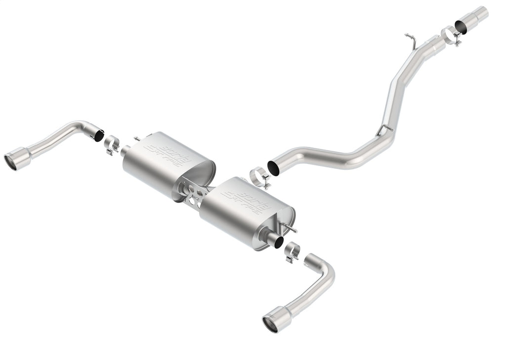 Borla 140682 Cat-Back Exhaust System - S-Type for Select Audi A3 Quattro