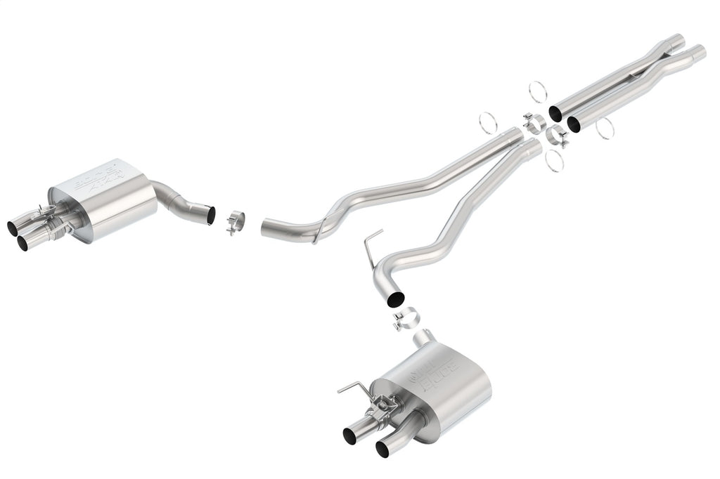 Borla 140684 Cat-Back Exhaust System - ATAK® for Select Ford Mustang