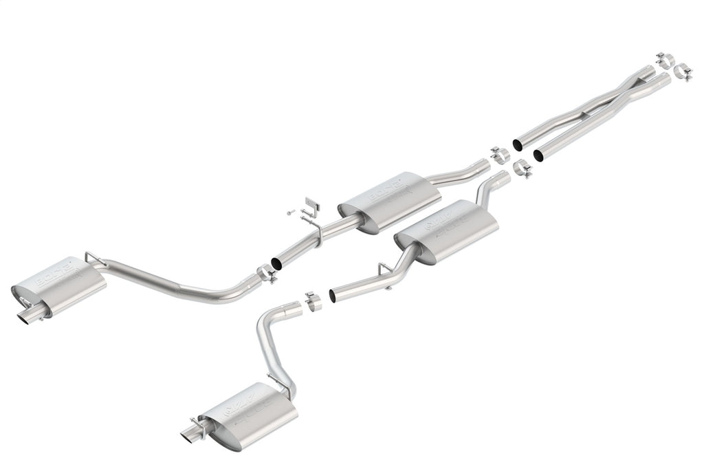 Borla 140686 Cat-Back Exhaust System - ATAK® for Select Chrysler 300, Dodge Charger