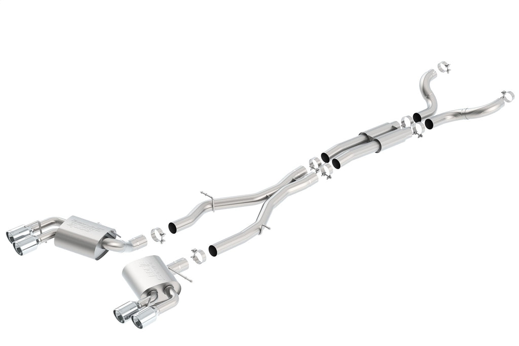 Borla 140687 Cat-Back Exhaust System - S-Type for Select Chevrolet Camaro