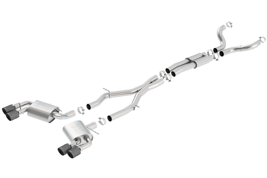 Borla 140688CFBA Cat-Back Exhaust System - ATAK® for Select Chevrolet Camaro
