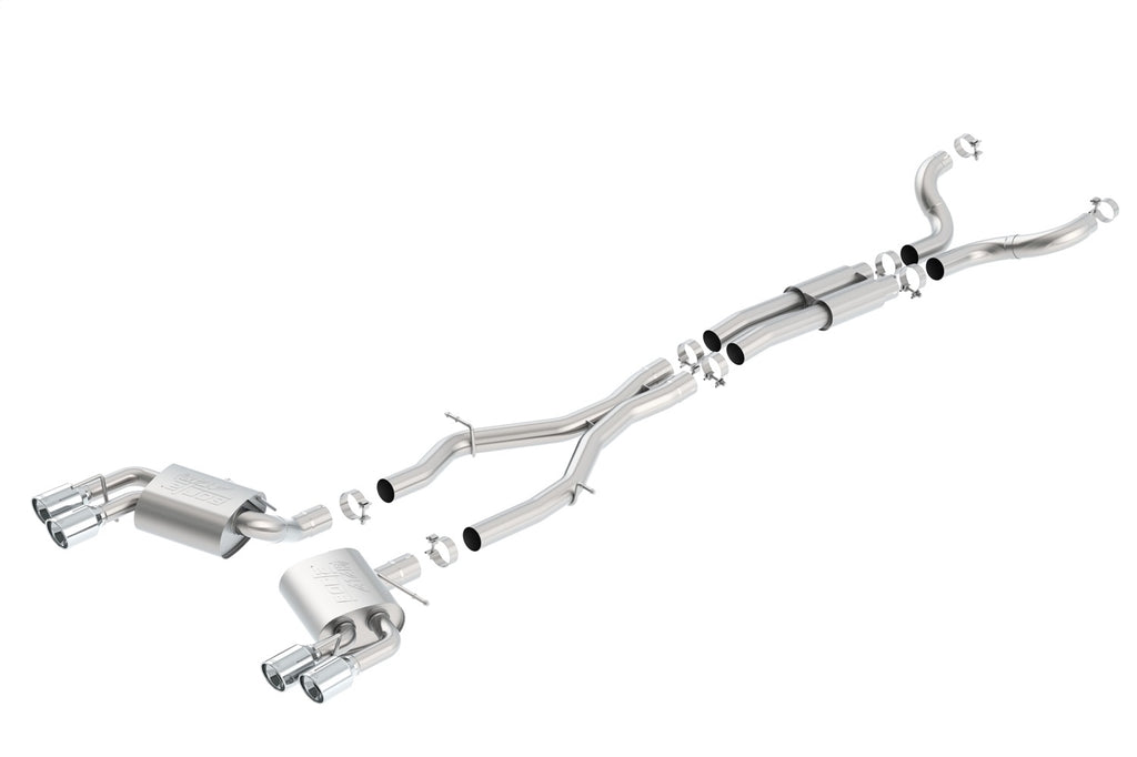 Borla 140688 Cat-Back Exhaust System - ATAK® for Select Chevrolet Camaro