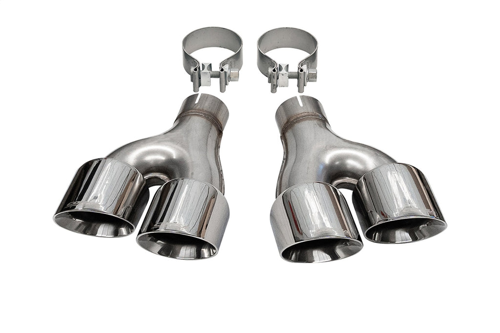 Corsa Performance 14068 Twin 4.0in. Polished Pro-Series Tip Kit (Clamps Included) for Select Jeep Grand Cherokee