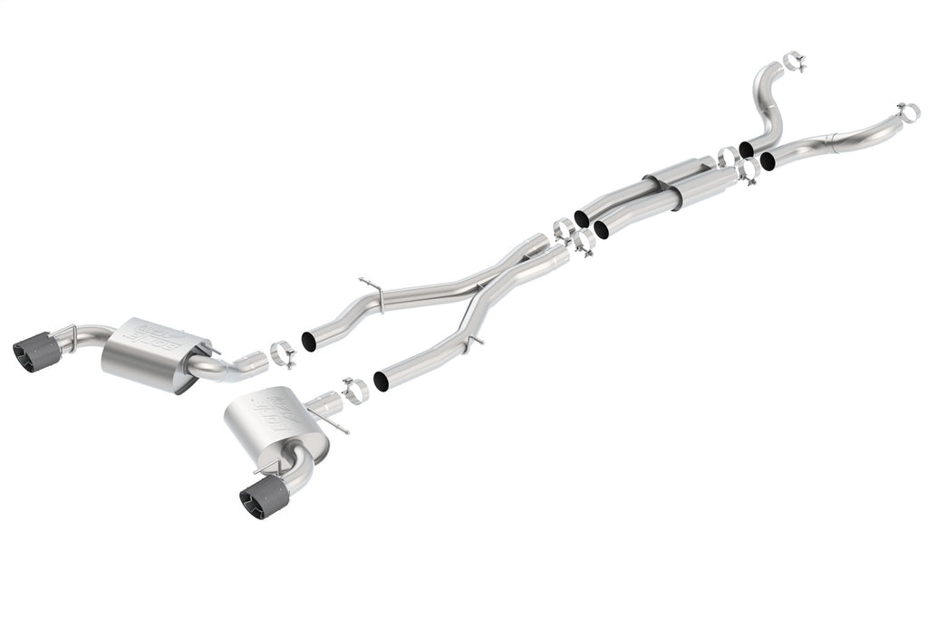 Borla 140690CF Cat-Back Exhaust System - ATAK®