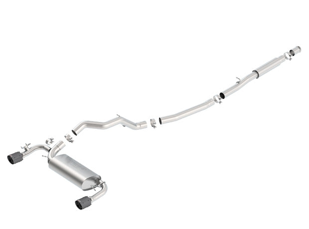 Borla 140702CFBA Cat-Back Exhaust System - S-Type