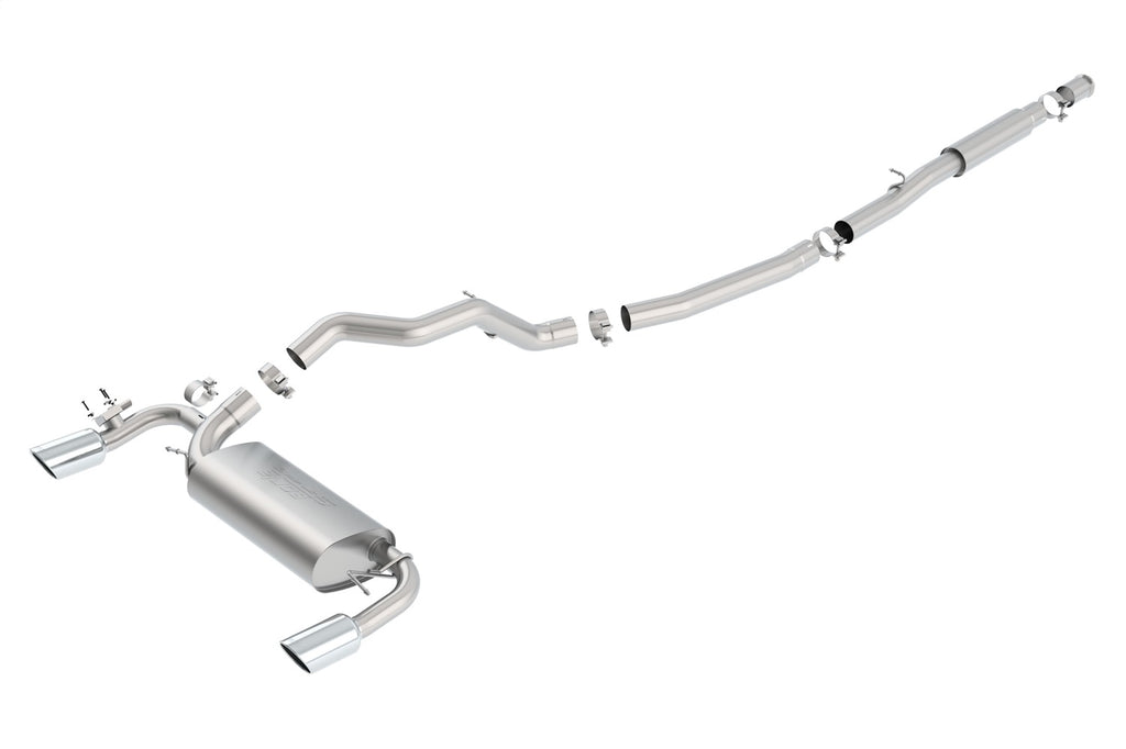 Borla 140702 Cat-Back Exhaust System - S-Type for Select Ford Focus