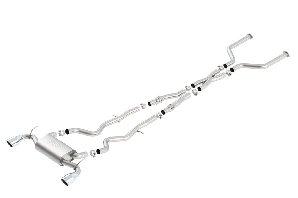 Borla 140703 Cat-Back Exhaust System - S-Type for Select INFINITI Q60