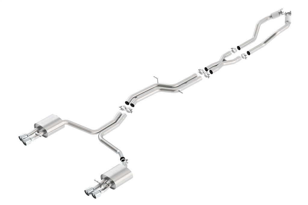 Borla 140704 Cat-Back Exhaust System - S-Type for Select Audi S6
