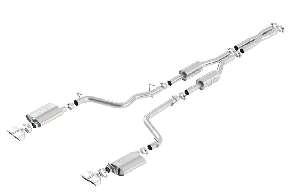 Borla 140708 Cat-Back Exhaust System - ATAK® for Select Dodge Challenger