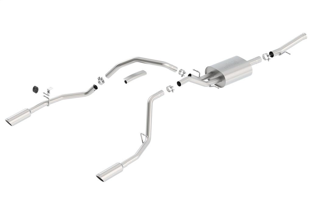 Borla 140717 Cat-Back™ Exhaust System - S-Type for Select Chevrolet Silverado 1500, GMC Sierra