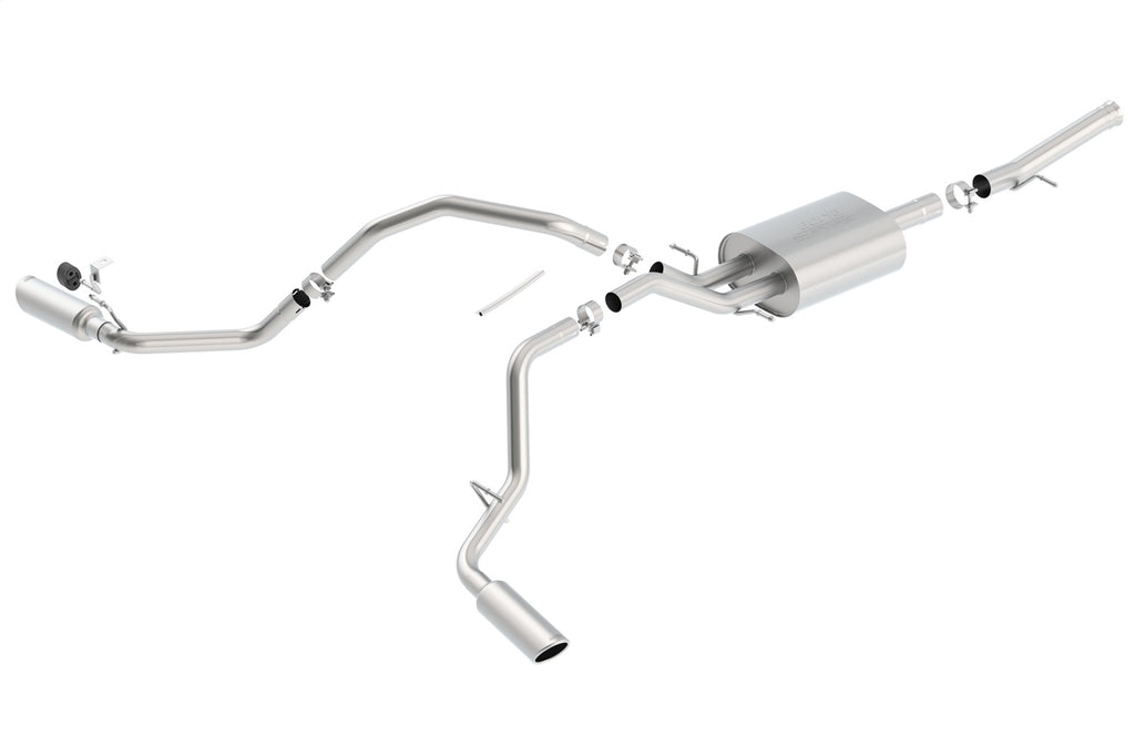 Borla 140719 Cat-Back™ Exhaust System - S-Type for Select Chevrolet Silverado 1500, GMC Sierra