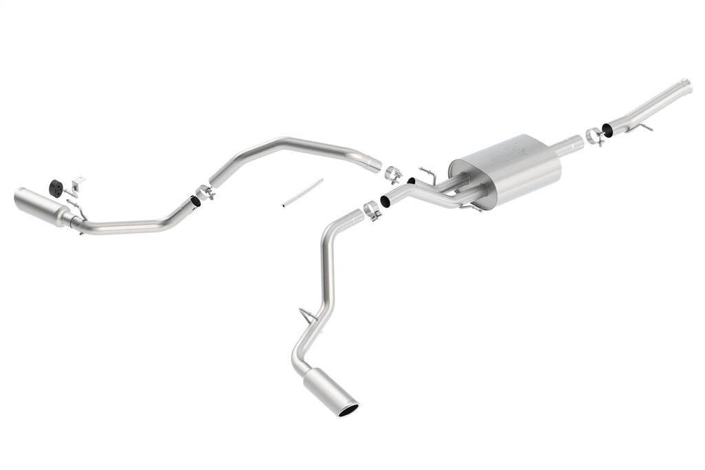 Borla 140720 Cat-Back™ Exhaust System - ATAK® for Select Chevrolet Silverado 1500, GMC Sierra